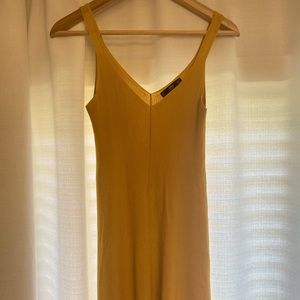 Mngo jewel tone yellow dress for Fall